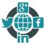 SEO & Communication - free icon 64x64